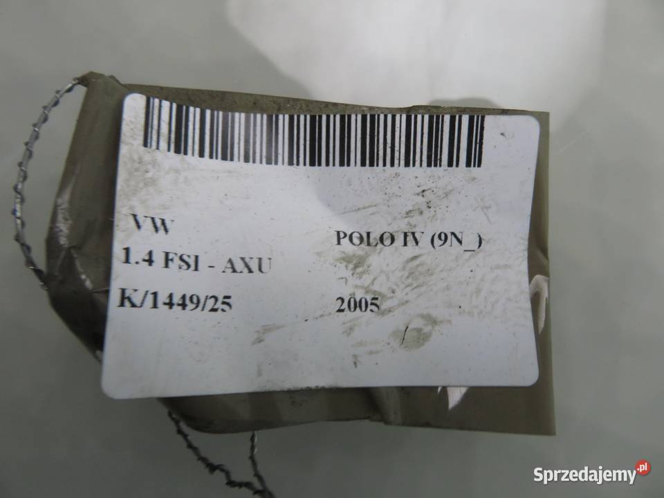 POMPA PALIWA VW POLO IV 9N 14 FSI AXU 6Q0919051D sprzedam