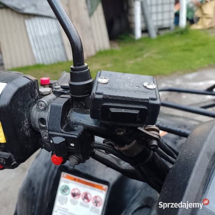 Honda TRX 420 zarejestrowany pług benzyna Brzesko