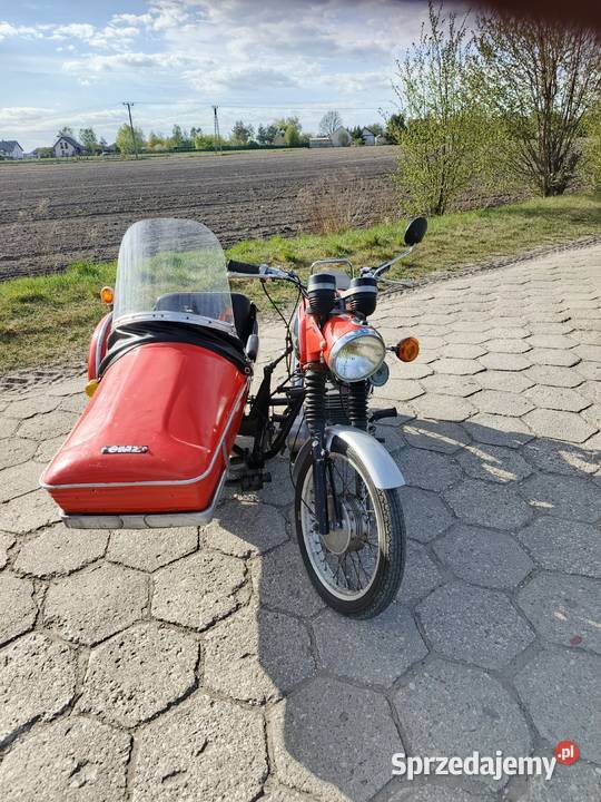 Mz Ts 250 z wózkiem bocznym zarejestrowana MZ Parczew sprzedam