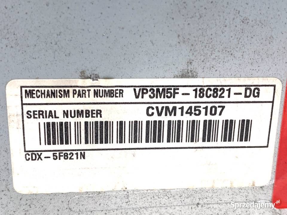 RADIO FORD MONDEO MK3 5S7T10E889AA 0007 sprzedam