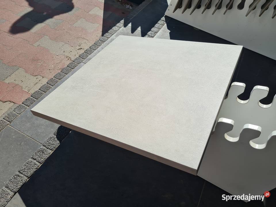 Płyta Tarasowa Gresowa STARK PURE GREY 60x60 Płytki podłogowe Opoczno