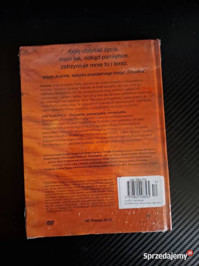 KSIĄŻKA Z FILMEM DVD JOANNA ANETA KOPACZ Filmy Warszawa
