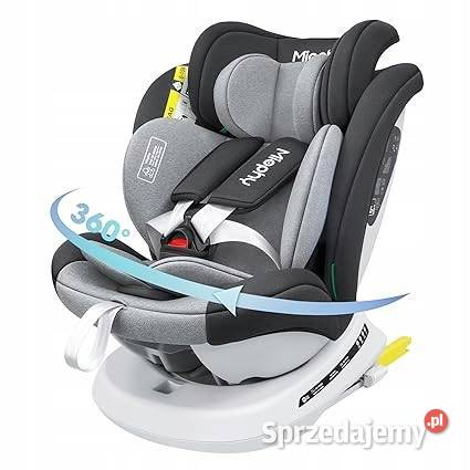 FOTELIK DZIECIĘCY OBROTOWY 360 036 ISOFIX MIOPHY Myszyniec