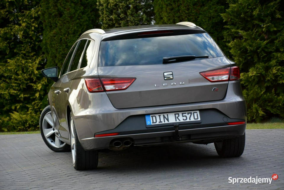 Seat Leon FR Full Led Skóry Navi RadarACC podgrzewane fotele mazowieckie Ostrów Mazowiecka
