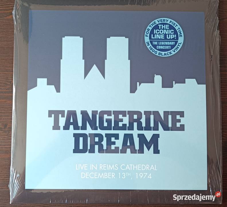 Tangerine Dream Live In Reims Cathedral December 2 płyty Brwinów sprzedam