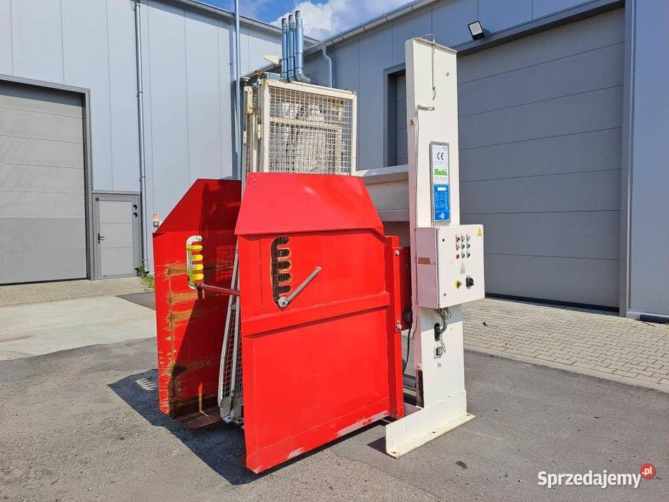 Wywrotnica kosza z preformami MUCKI KRONES małopolskie Stary Sącz