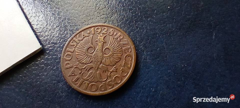 Stare monety 2 grosze 1928 2RP Polska piękna Numizmatyka