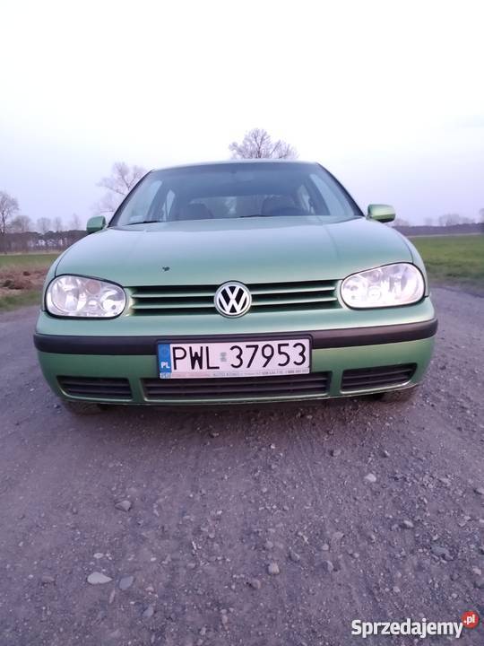Volkswagen Golf 4 Benzyna 14 75 Zielony gniazdo AUX Wolsztyn