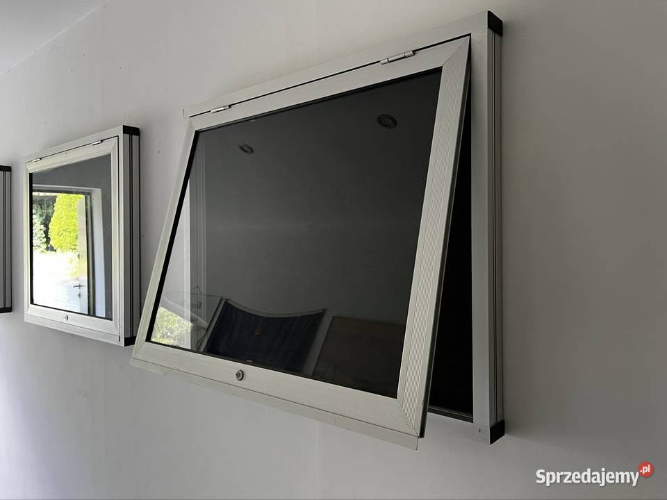 Gablota ogłoszeniowa szklana aluminiowa Biuro Bytom