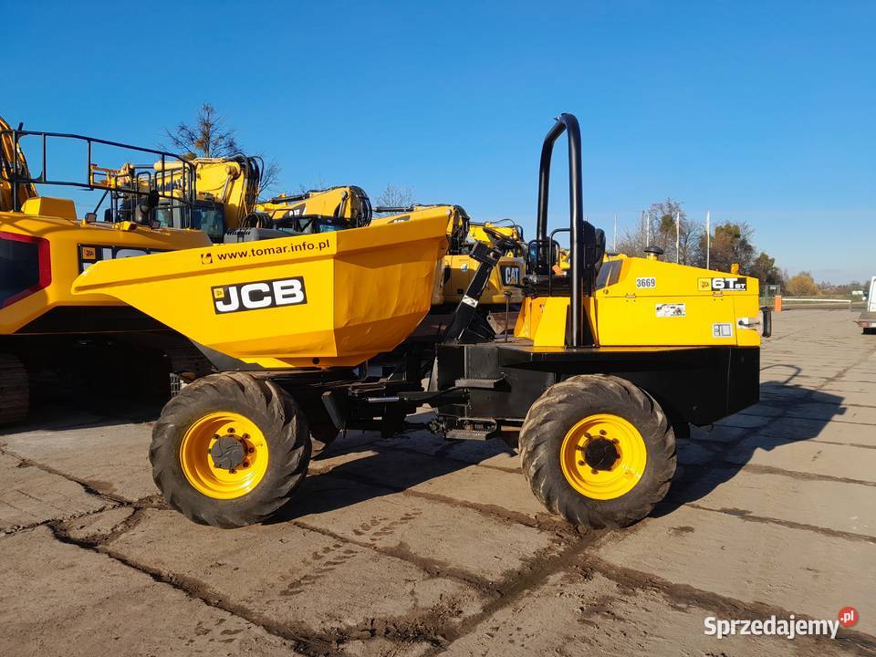 WOZIDŁO OBROTOWE JCB 6 TON 2015R 4X4 TEREX Wozidła Krotoszyn