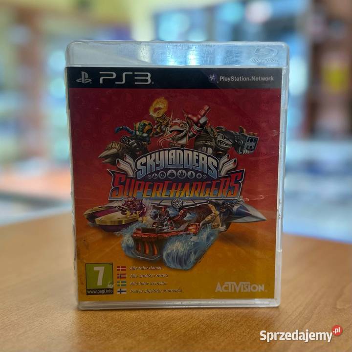 Gra na 3 SkyLanders SuperChargers Elbląg