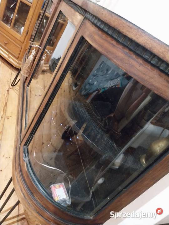 Komoda retro przedwojenna witryna antyk Gdańsk