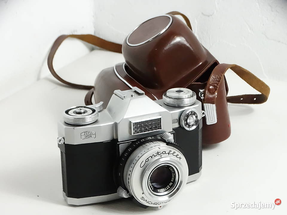 Zeiss Ikon Contaflex II Carl Zeiss Tessar 50mm lubelskie Biłgoraj