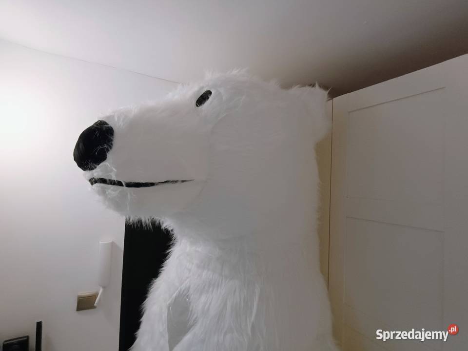 KOSTIUM XXL MISIA 26 METRA GIGANT DMUCHANY MIŚ śląskie Katowice