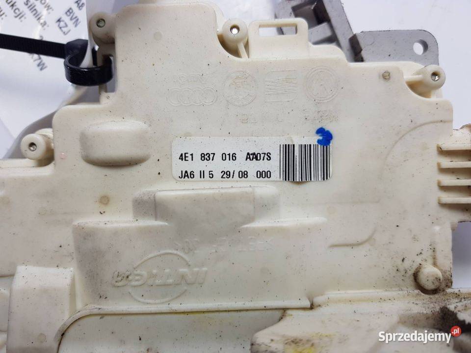 ZAMEK DRZWI PP AUDI A8 D3 4E1837016AA osobowe kujawsko-pomorskie Lipno