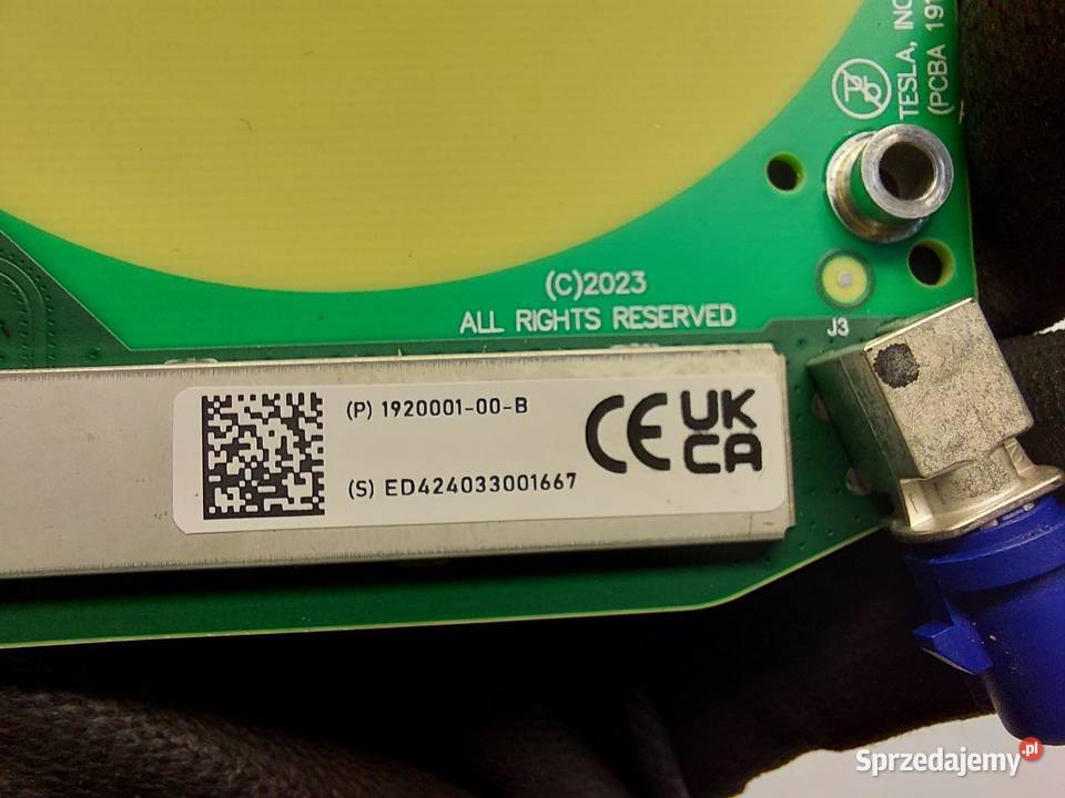 TESLA MODEL Y 2024r MODUŁ CZUJNIK DESZCZU ANTENA