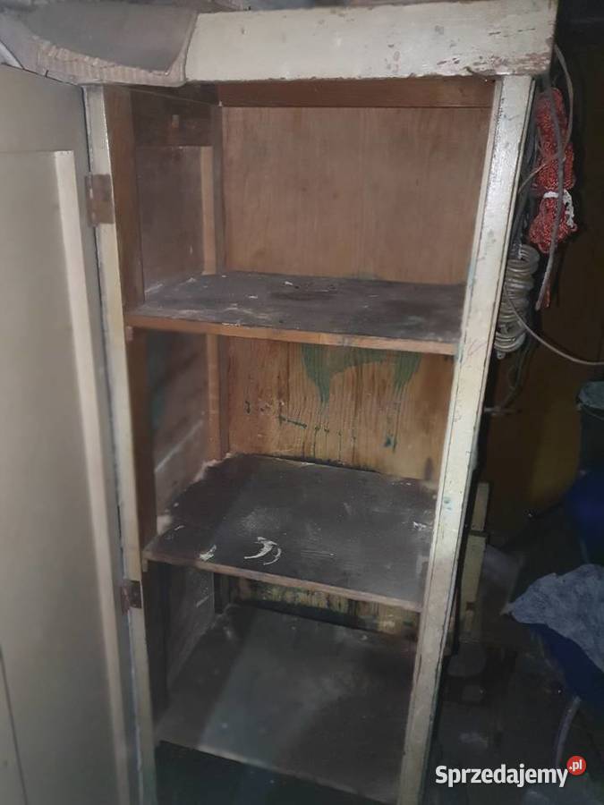 Szafy szafki PRL stare vintage Warszawa