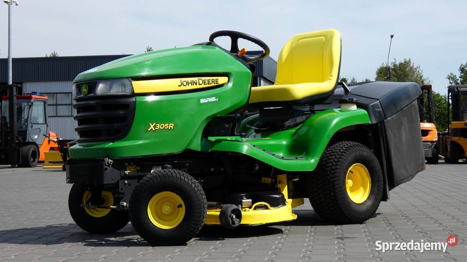Traktorek kosiarka John Deere X305R Kawasaki 2 Świnice Warckie