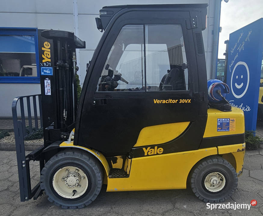 YALE GLP30VX 3T 2007 LPG Automat Triplex 410m Oborniki