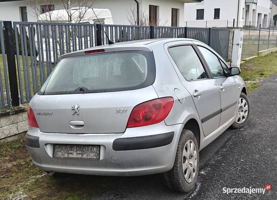 Peugeot 307 w całości na części kolizji Słopsk sprzedam