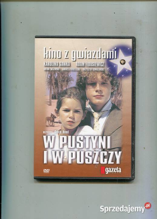 W pustyni i w puszczy Film DVD zachodniopomorskie Szczecin