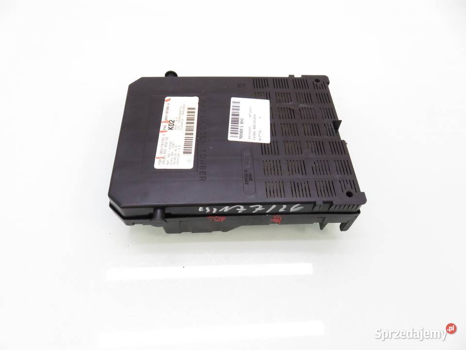 BSI PEUGEOT 307 3AC 14 HDi 9651197780A Skrzynki bezpieczników Części samochodowe