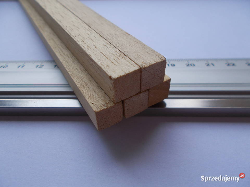 Deski deseczki kołki modelarskie balsa drewno Ruda Śląska