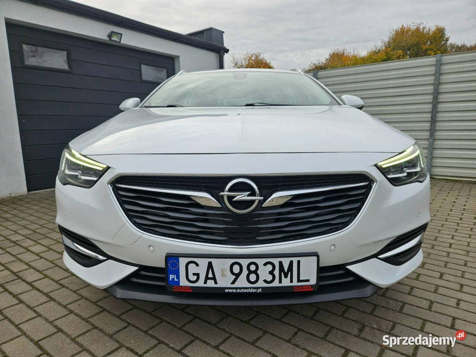 Opel Insignia 20 CDTi 170 LED bezwypadek MANUAL ASR (kontrola trakcji) Gdynia sprzedam
