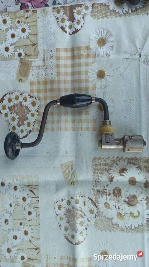 Wiertarka ręczna korbowa ok 50cio letnia