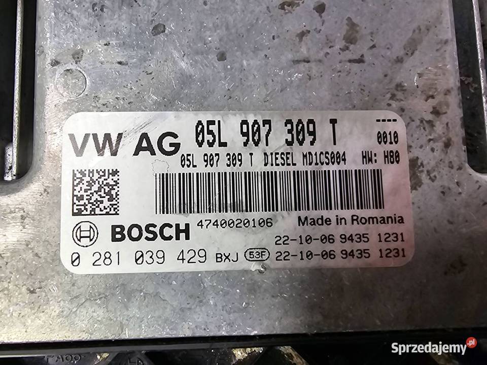 KOMPUTER SILNIKA ECU SKODA KAROQ FACELIFTING Lipno sprzedam