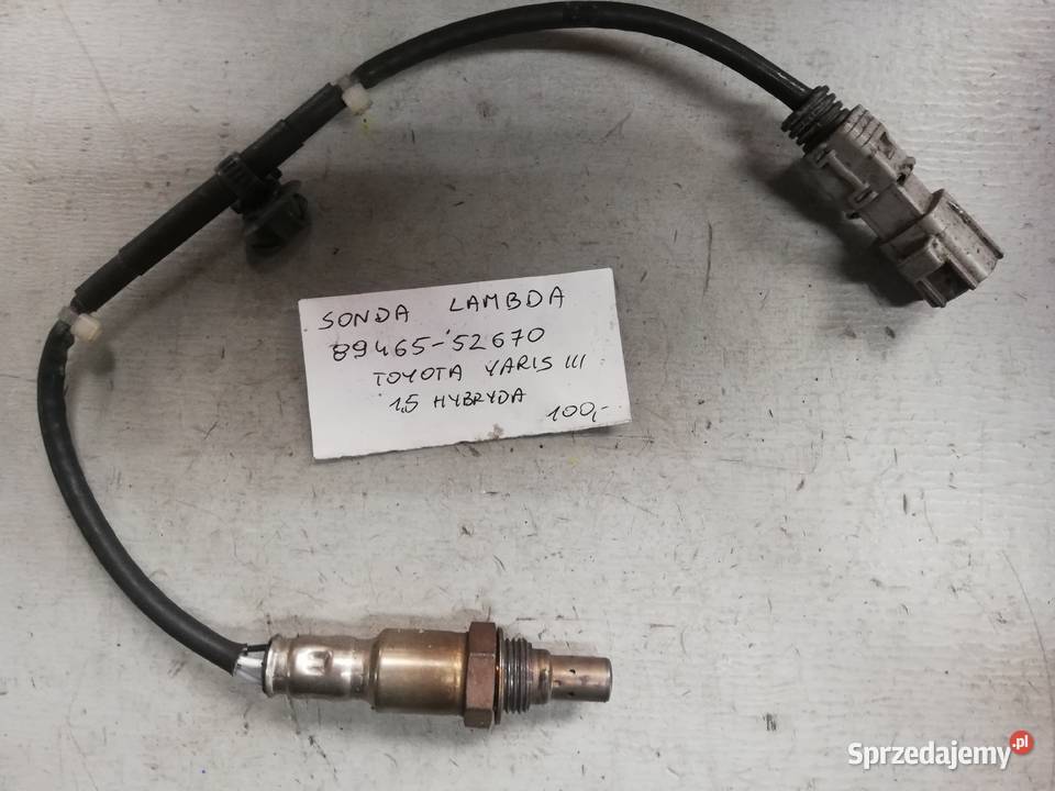 Sonda Lambda Toyota Yaris III 15 Hybryda Suchedniów