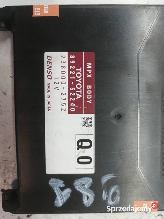 MODUŁ 8922152240 2380002752 Toyota VersoS I