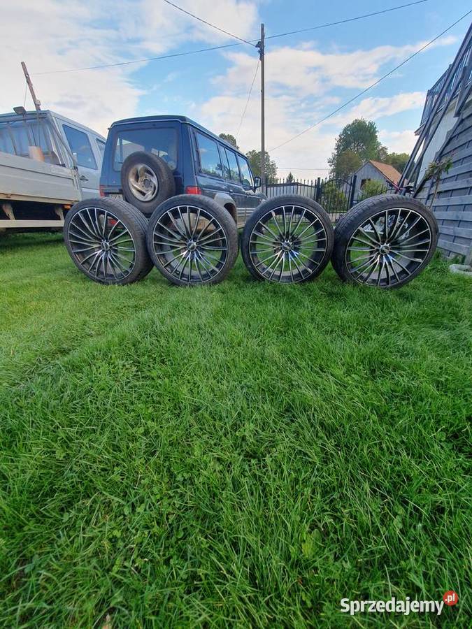 Alufelgi z oponami letnimi 22 cale 5x112 dolnośląskie Opawa