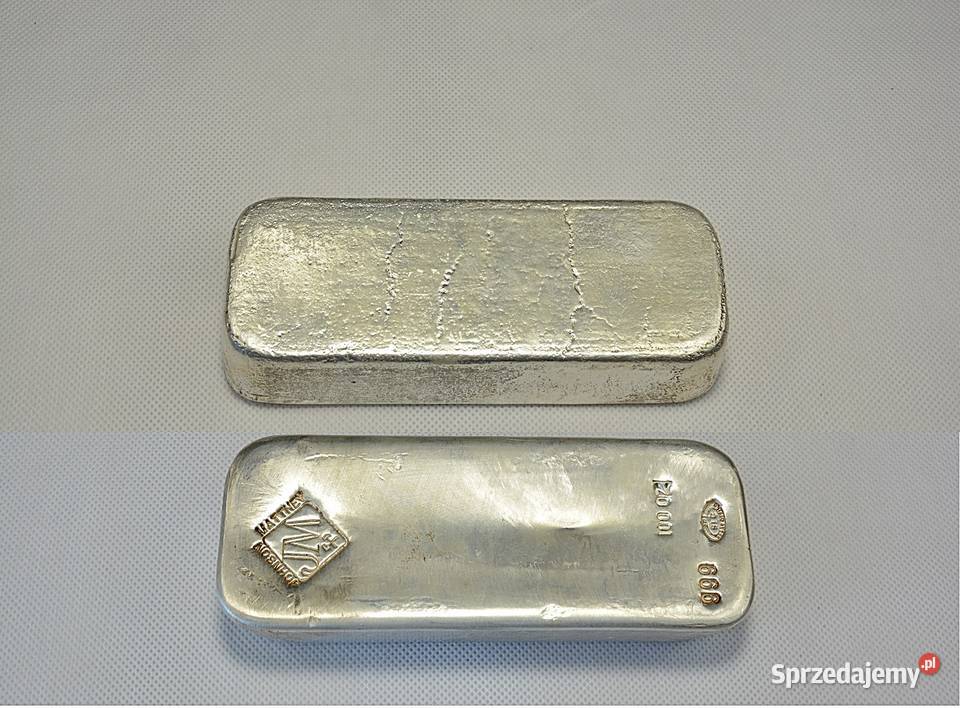 Srebrna sztabka 100 oz