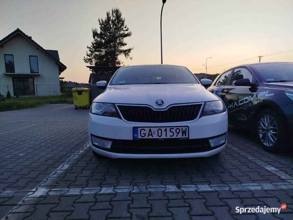 Skoda Rapid Automat DSG xenon navi diesel pomorskie Bolszewo sprzedam