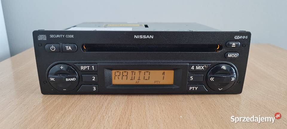 Nissan Note I E11 Radio Cd + Kod ( 06-09) 7645 389 318 Sanok - Sprzedajemy.pl