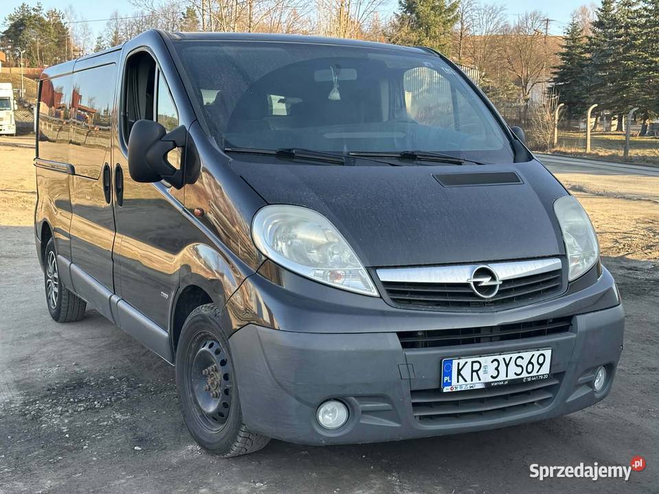 Sprzedam Opel Vivaro 20 CDTI 116 wersja long 3 Rok produkcji 2007 Opel małopolskie Grybów