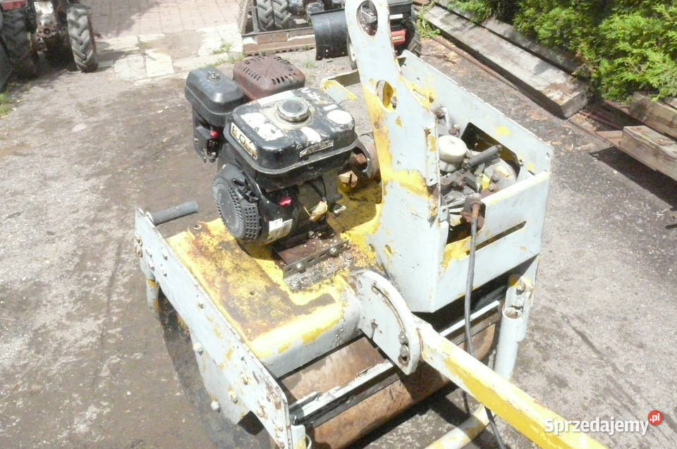 Walec spalinowy Bomag z wibracją silnik Pabianice sprzedam