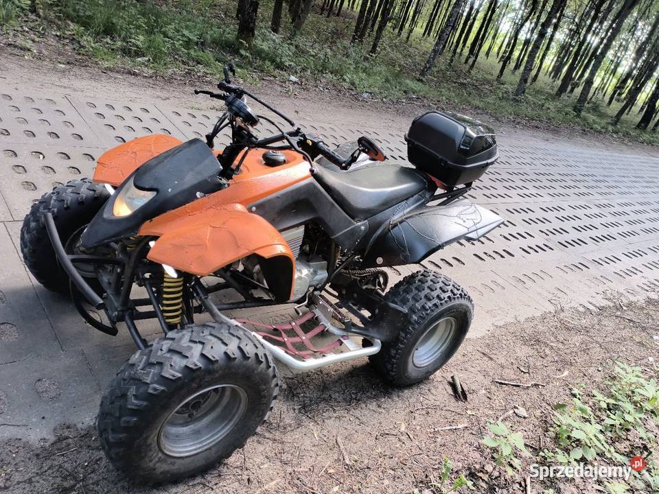 Quad smc pomarańczowy pomorskie Lubichowo