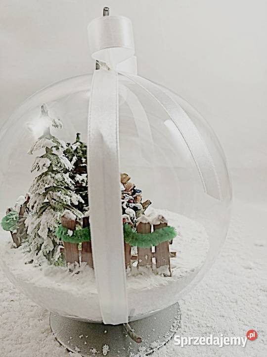 Bombka 3d śr 15 kolędnicy dekoracja świąteczna Trzebnica sprzedam