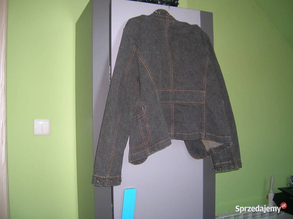 Kurtka dżinsowa Madeleine 35 czarny Moda i Styl Czarna sprzedam