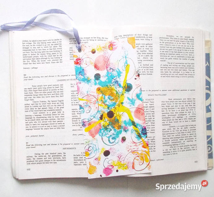 fajne zakładki ładne zakładki do książki duże Rzeszów