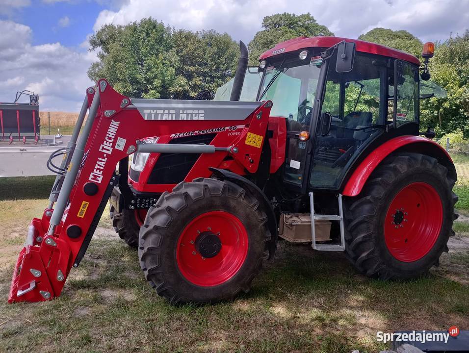 Ładowacz czołowy MetalTechnik nieuszkodzony Opoczno sprzedam