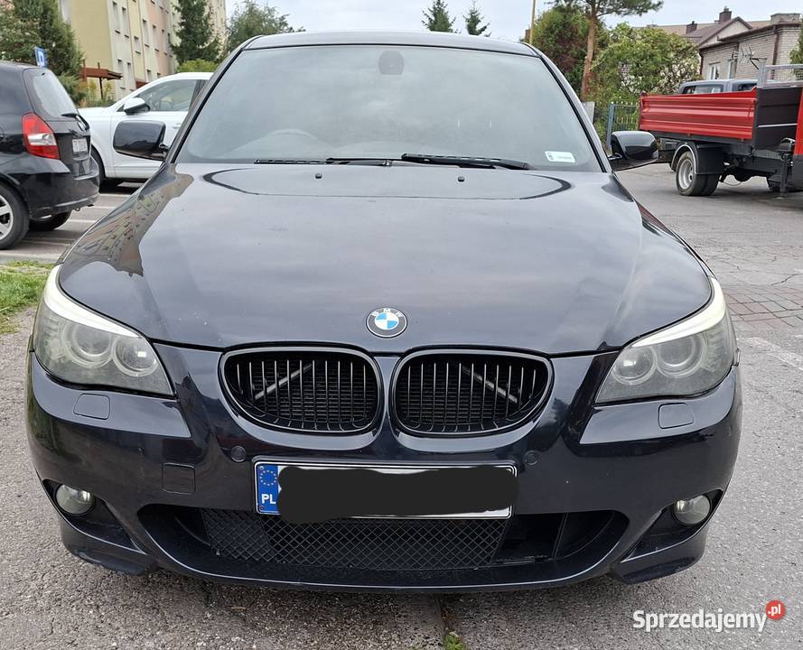 Okazja BMW e60 anglik zarejestrowany jeżdżący do świętokrzyskie Ostrowiec Świętokrzyski