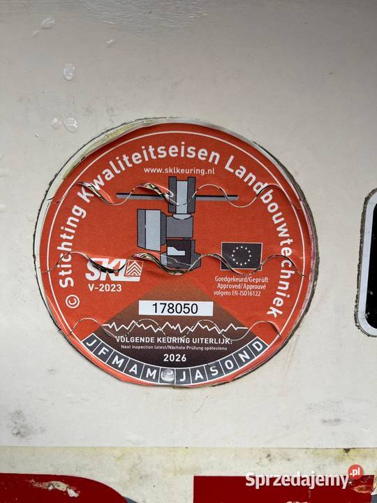 Opryskiwacz 2000l 24m ładny stan agrifac kujawsko-pomorskie Mgoszcz