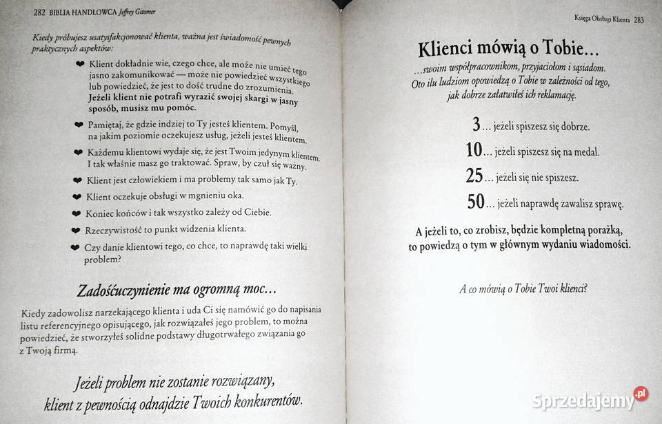 Biblia handlowca Jeffrey Gitomer Chełm