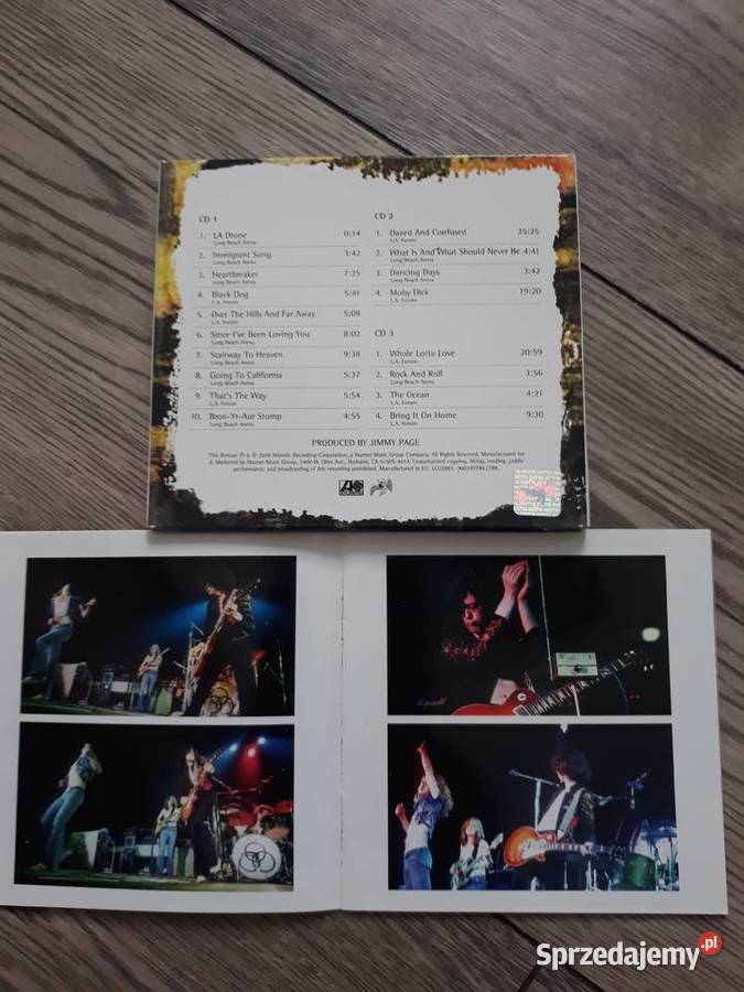 Niezapomniane koncerty LED ZEPPELIN How The WEST rock