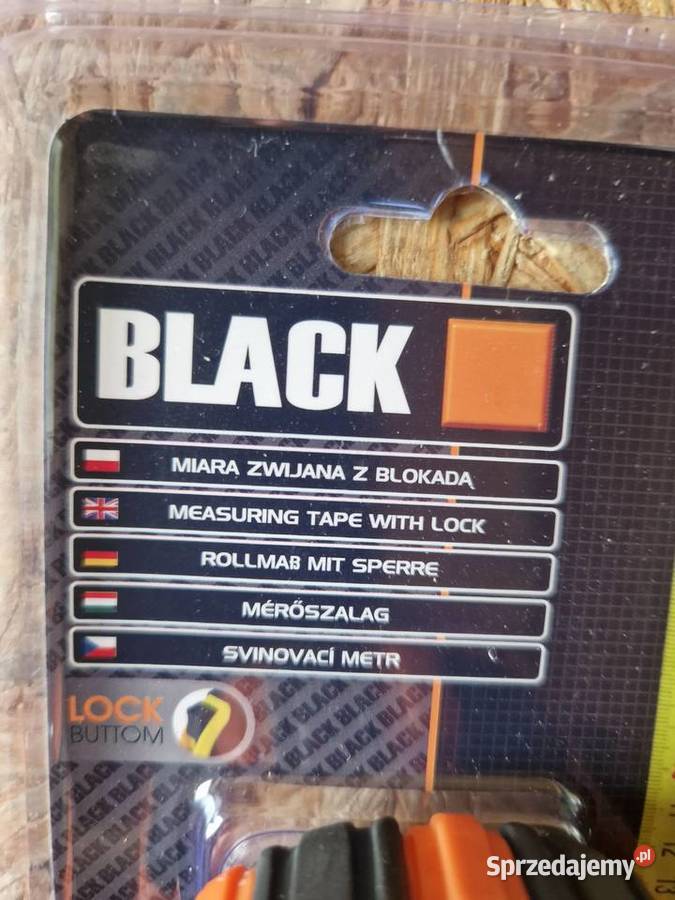 MIARA MIARKA METRÓWKA ZWIJANA TAŚMA 5M Z BLOKADĄ wielkopolskie Głogowa sprzedam