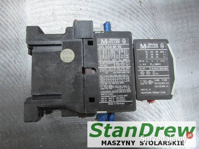 Stycznik styk pomocniczy MOELLER DIL 00AM10 22 pomorskie Mojusz sprzedam