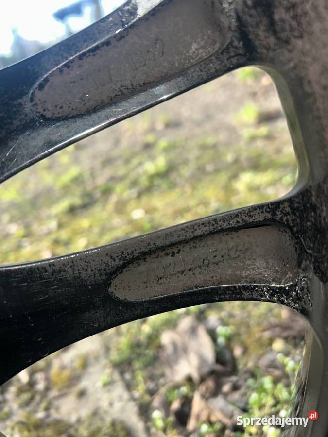Czarne felgi aluminiowe BMW M pakiet 18 Trzebnica